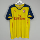 Shop 2014/15 ARSENAL OZIL #11 AWAY SHIRT (L) PUMA, classic football shirts, vintage football shirts & retro soccer jerseys at Cult Kits