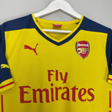 Shop 2014/15 ARSENAL OZIL #11 AWAY SHIRT (M) PUMA, classic football shirts, vintage football shirts & retro soccer jerseys at Cult Kits