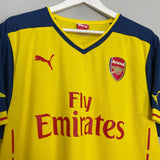 Shop 2014/15 ARSENAL OZIL #11 AWAY SHIRT (XL) PUMA, classic football shirts, vintage football shirts & retro soccer jerseys at Cult Kits