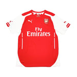 Buy 2014/15 ARSENAL PODOLSKI 9 HOME SHIRT (M) PUMA ~ Free worldwide shipping available ~ Authentic Vintage Football Shirts from Cult Kits