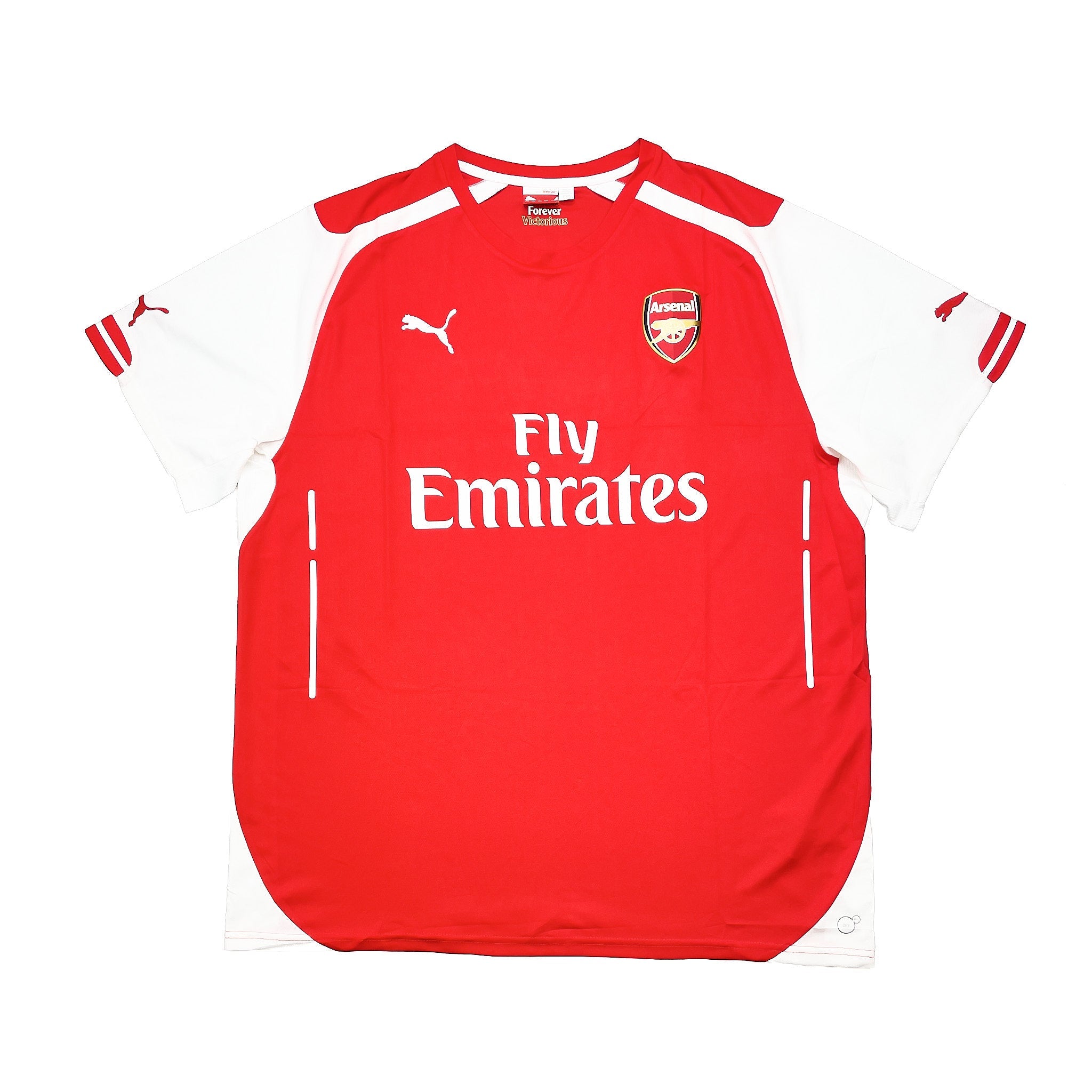 Buy 2014/15 Arsenal Ramsey 16 Home Shirt (XXL) Puma ~ Free worldwide shipping ~ Authentic Vintage Football Shirts from Cult Kits