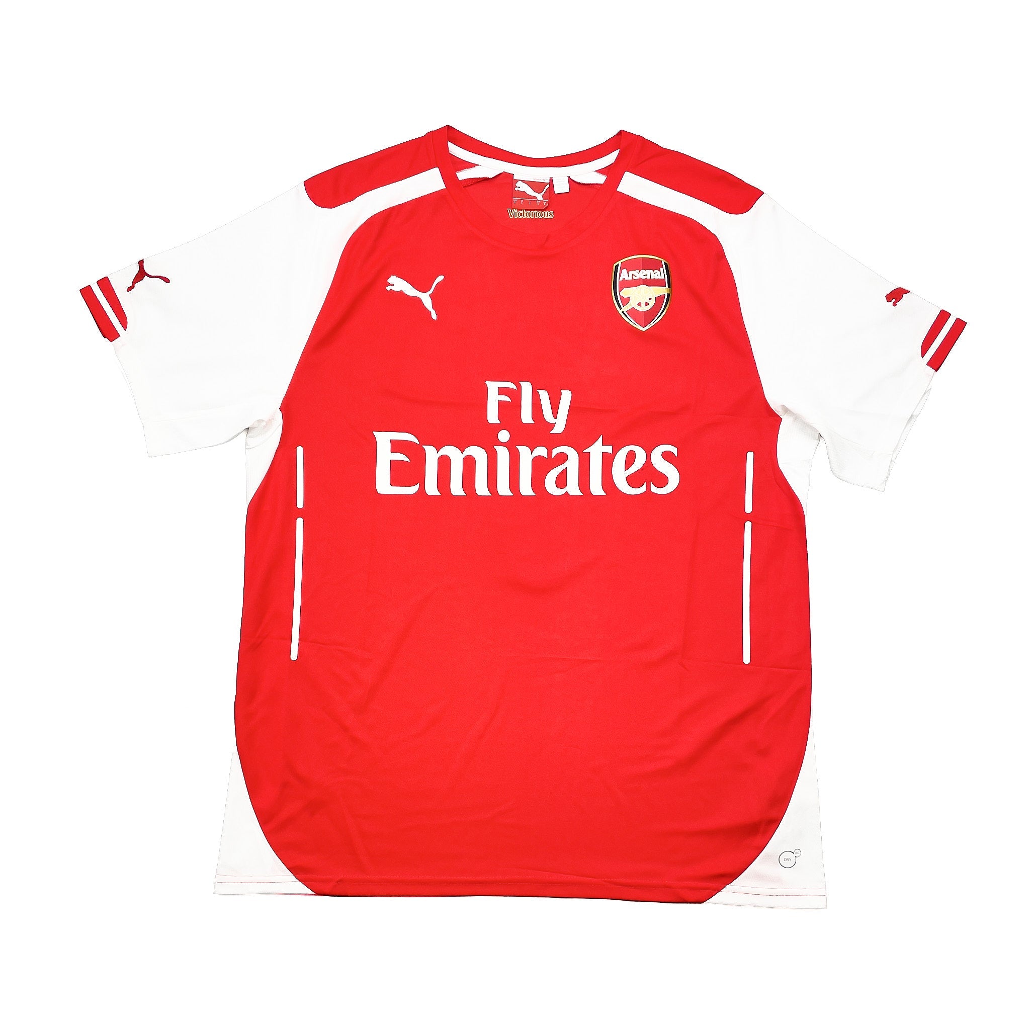 Buy 2014/15 Arsenal Rosicky 7 Home Shirt (L) Puma ~ Free worldwide shipping ~ Authentic Vintage Football Shirts from Cult Kits