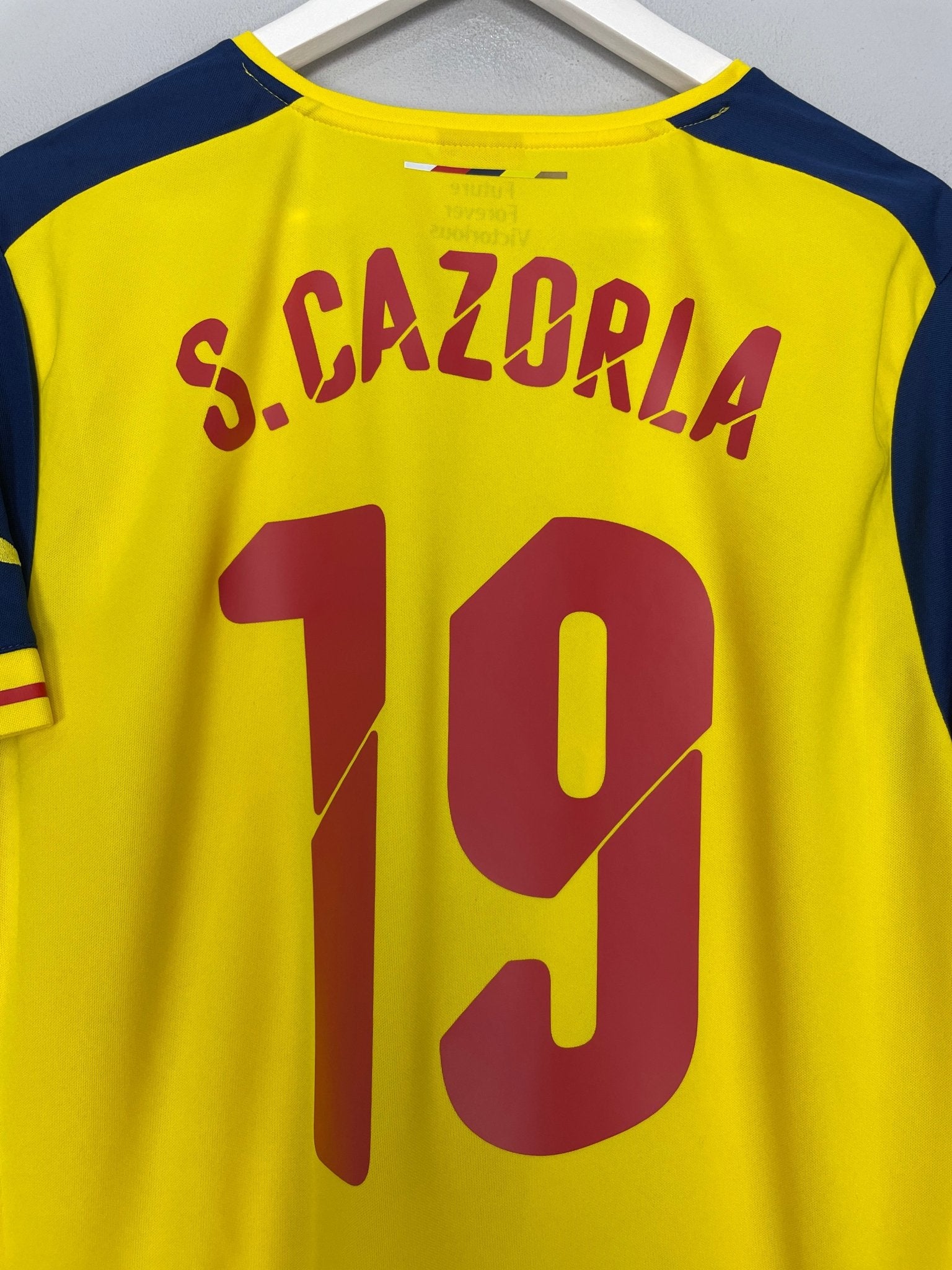 Shop 2014/15 ARSENAL S.CAZORLA #19 AWAY SHIRT (L) PUMA, classic football shirts, vintage football shirts & retro soccer jerseys at Cult Kits