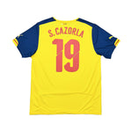 Buy 2014/15 Arsenal S.Cazorla 19 Away Shirt (L) Puma ~ Free worldwide shipping ~ Authentic Vintage Football Shirts from Cult Kits