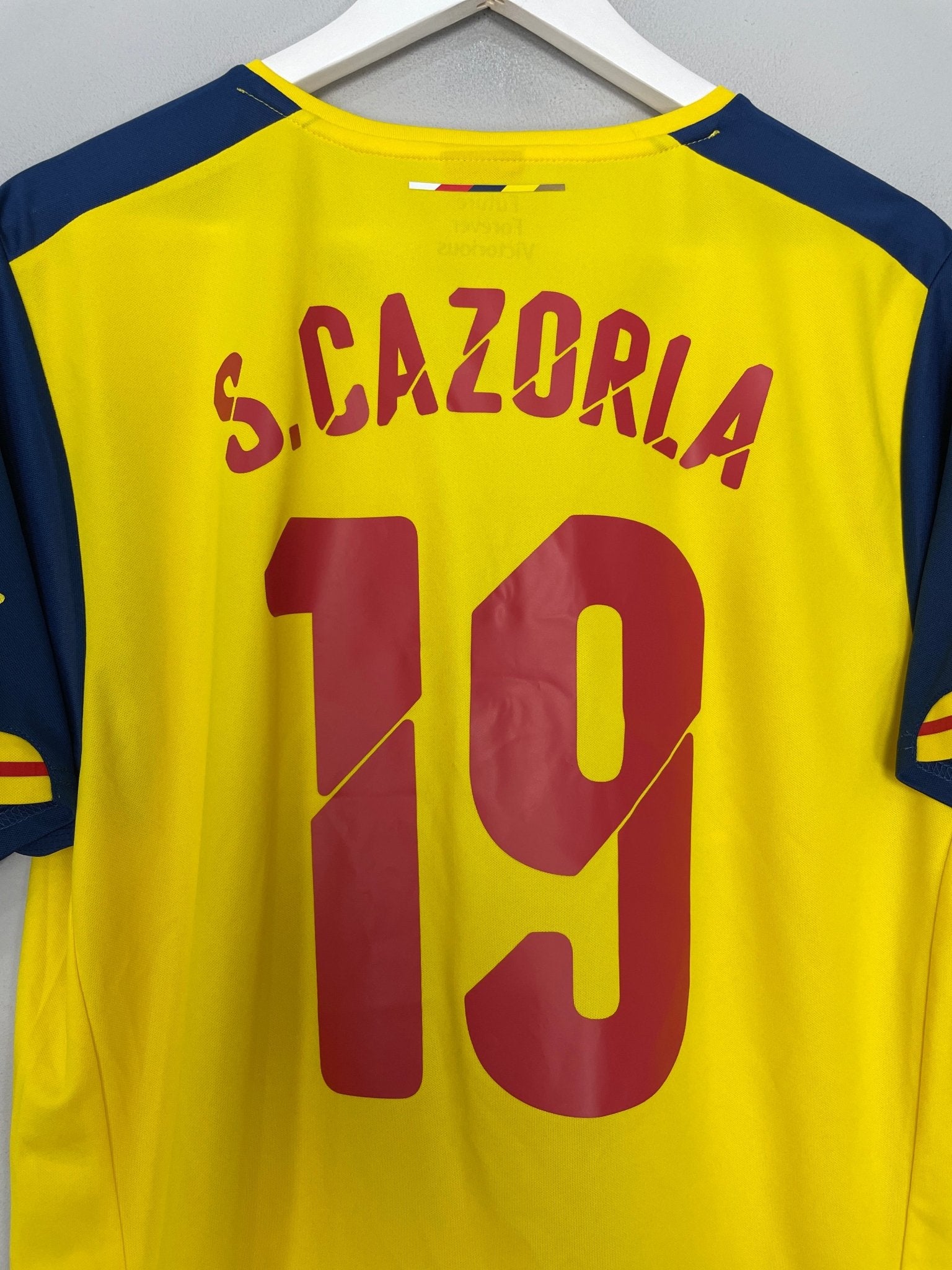 Shop 2014/15 ARSENAL S.CAZORLA #19 *BNWT* AWAY SHIRT (L) PUMA, classic football shirts, vintage football shirts & retro soccer jerseys at Cult Kits