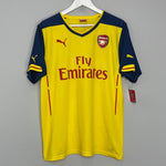 Shop 2014/15 ARSENAL S.CAZORLA #19 *BNWT* AWAY SHIRT (L) PUMA, classic football shirts, vintage football shirts & retro soccer jerseys at Cult Kits
