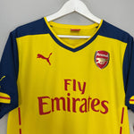 Shop 2014/15 ARSENAL S.CAZORLA #19 *BNWT* AWAY SHIRT (L) PUMA, classic football shirts, vintage football shirts & retro soccer jerseys at Cult Kits