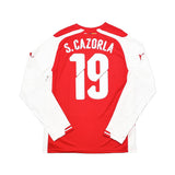 Buy 2014/15 Arsenal S.Cazorla 19 L/S Home Shirt (M) Puma ~ Free worldwide shipping available ~ Authentic Vintage Football Shirts from Cult Kits