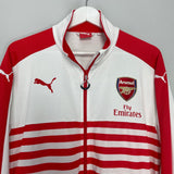Shop 2014/15 ARSENAL TRACK JACKET (L) PUMA, classic football shirts, vintage football shirts & retro soccer jerseys at Cult Kits