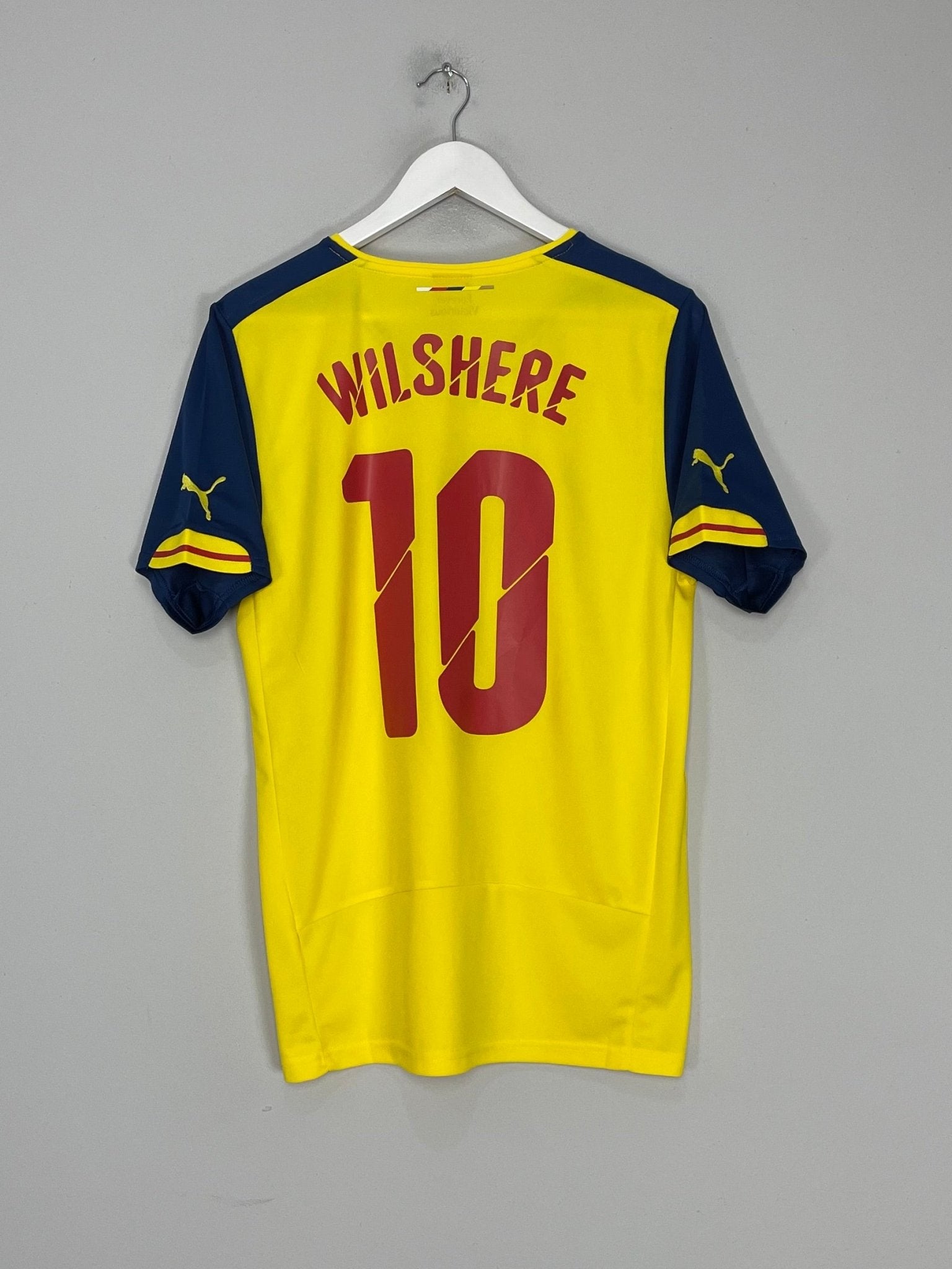 Shop 2014/15 ARSENAL WILSHERE #10 HOME SHIRT (M) PUMA, classic football shirts, vintage football shirts & retro soccer jerseys at Cult Kits