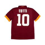 Buy 2014/15 AS Roma Totti 10 Home Shirt (S) Nike ~ Free worldwide shipping ~ Authentic Vintage Football Shirts from Cult Kits