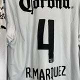 2014/15 ATLAS R.MARQUEZ 4 L/S AWAY SHIRT (XL) PUMA - Cult Kits - XL - Buy Vintage Football Shirts, Authentic Retro Football Shirts For Sale, Classic Football Shirts & Soccer Jersey