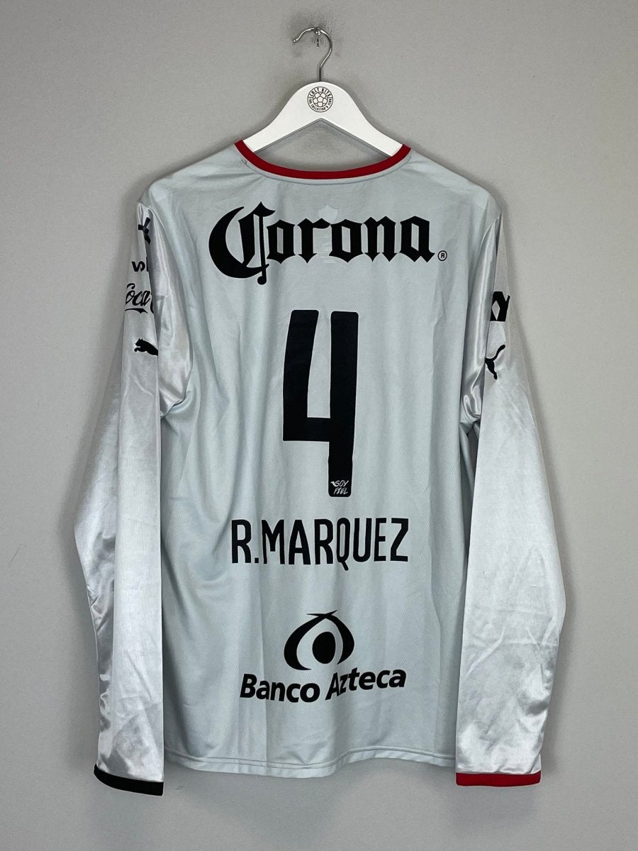 2014/15 ATLAS R.MARQUEZ 4 L/S AWAY SHIRT (XL) PUMA - Cult Kits - XL - Buy Vintage Football Shirts, Authentic Retro Football Shirts For Sale, Classic Football Shirts & Soccer Jersey