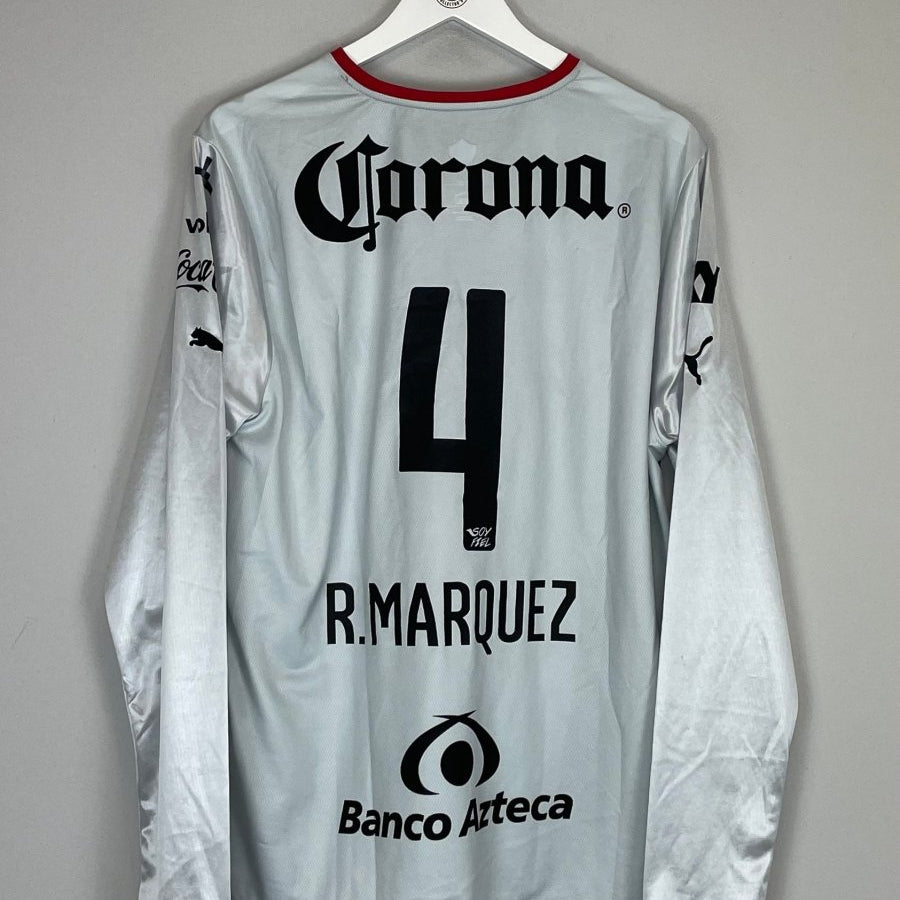 2014/15 ATLAS R.MARQUEZ 4 L/S AWAY SHIRT (XL) PUMA - Cult Kits - XL - Buy Vintage Football Shirts, Authentic Retro Football Shirts For Sale, Classic Football Shirts & Soccer Jersey