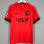 2014/15 BARCELONA MESSI 10 AWAY SHIRT (M) NIKE - Cult Kits - Medium - Buy Vintage Football Shirts, Authentic Retro Football Shirts For Sale, Classic Football Shirts & Soccer Jersey