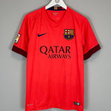 2014/15 BARCELONA MESSI 10 AWAY SHIRT (M) NIKE - Cult Kits - Medium - Buy Vintage Football Shirts, Authentic Retro Football Shirts For Sale, Classic Football Shirts & Soccer Jersey