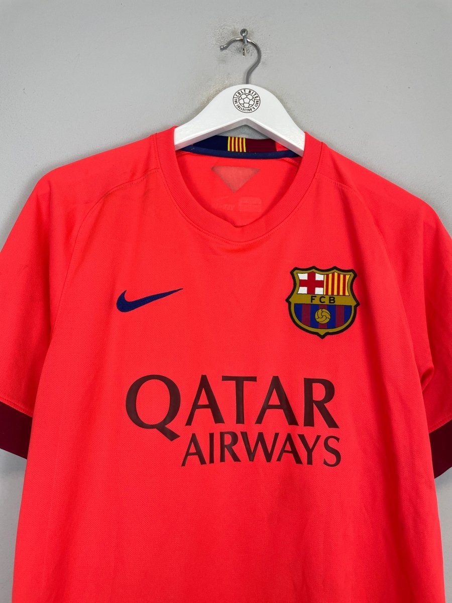 2014/15 BARCELONA MESSI 10 AWAY SHIRT (M) NIKE - Cult Kits - Medium - Buy Vintage Football Shirts, Authentic Retro Football Shirts For Sale, Classic Football Shirts & Soccer Jersey