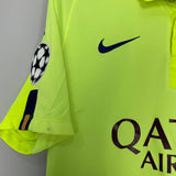 Shop 2014/15 BARCELONA MESSI #10 C/L THIRD SHIRT (M) NIKE, classic football shirts, vintage football shirts & retro soccer jerseys at Cult Kits