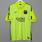 Shop 2014/15 BARCELONA MESSI #10 C/L THIRD SHIRT (XL) NIKE, classic football shirts, vintage football shirts & retro soccer jerseys at Cult Kits
