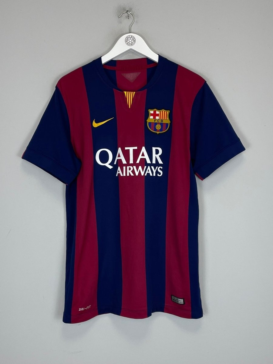2014/15 BARCELONA MESSI 10 HOME SHIRT (L) NIKE - Cult Kits - Large - Buy Vintage Football Shirts, Authentic Retro Football Shirts For Sale, Classic Football Shirts & Soccer Jersey