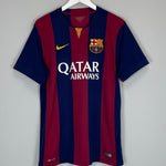 2014/15 BARCELONA MESSI 10 HOME SHIRT (L) NIKE - Cult Kits - Large - Buy Vintage Football Shirts, Authentic Retro Football Shirts For Sale, Classic Football Shirts & Soccer Jersey