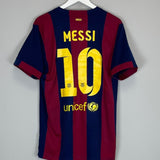 2014/15 BARCELONA MESSI 10 HOME SHIRT (L) NIKE - Cult Kits - Large - Buy Vintage Football Shirts, Authentic Retro Football Shirts For Sale, Classic Football Shirts & Soccer Jersey