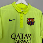 Shop 2014/15 BARCELONA MESSI #10 THIRD SHIRT (L) NIKE, classic football shirts, vintage football shirts & retro soccer jerseys at Cult Kits