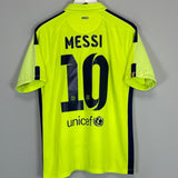 Shop 2014/15 BARCELONA MESSI #10 THIRD SHIRT (M) NIKE, classic football shirts, vintage football shirts & retro soccer jerseys at Cult Kits