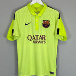 Shop 2014/15 BARCELONA MESSI #10 THIRD SHIRT (M) NIKE, classic football shirts, vintage football shirts & retro soccer jerseys at Cult Kits