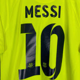 Shop 2014/15 BARCELONA MESSI #10 THIRD SHIRT (M) NIKE, classic football shirts, vintage football shirts & retro soccer jerseys at Cult Kits