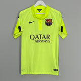 Shop 2014/15 BARCELONA MESSI #10 THIRD SHIRT (S) NIKE, classic football shirts, vintage football shirts & retro soccer jerseys at Cult Kits