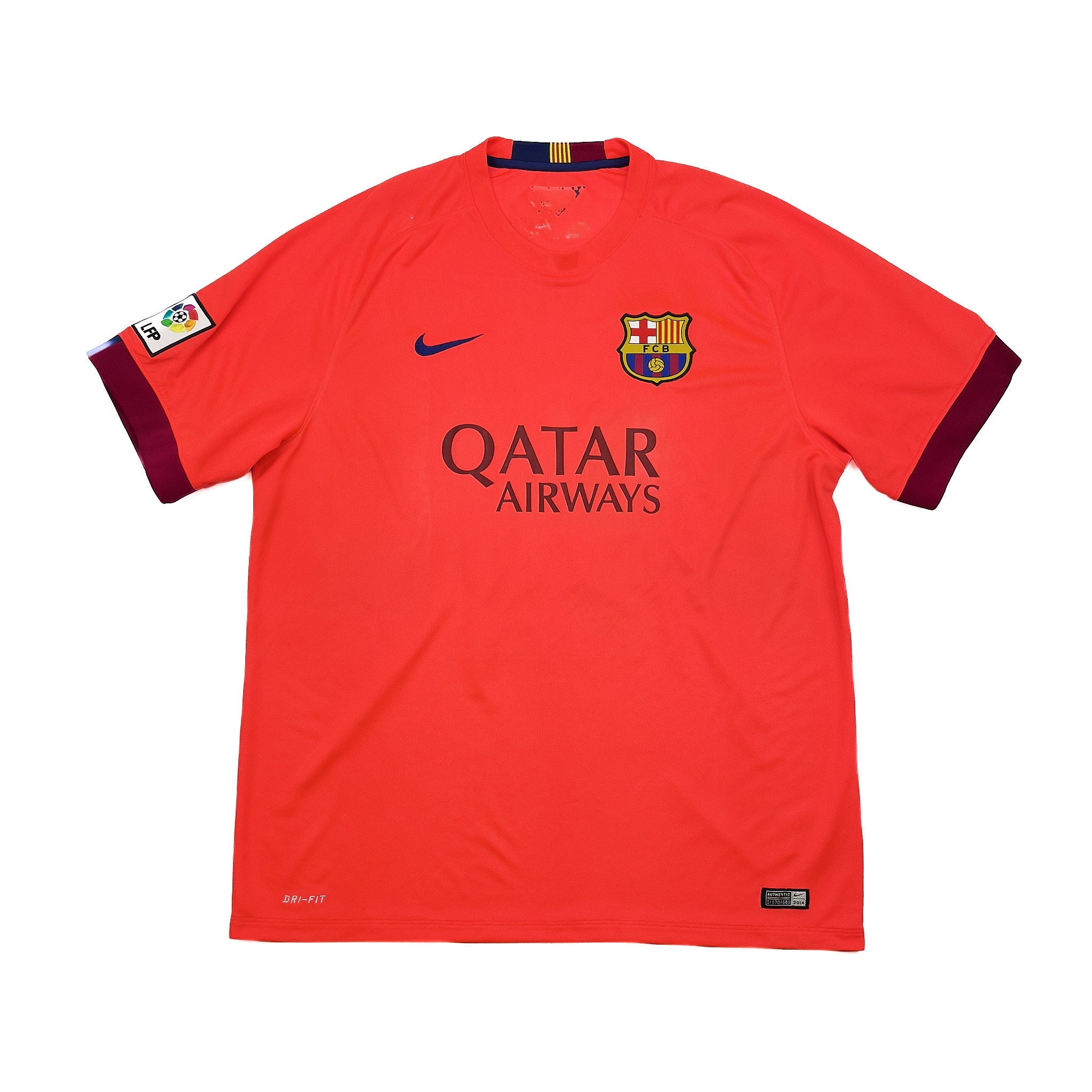 Buy 2014/15 Barcelona Neymar Jr 11 Away Shirt (XXL) Nike ~ Free worldwide shipping ~ Authentic Vintage Football Shirts from Cult Kits