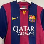 Shop 2014/15 BARCELONA NEYMAR JR #11 HOME SHIRT (S) NIKE, classic football shirts, vintage football shirts & retro soccer jerseys at Cult Kits