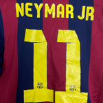 Shop 2014/15 BARCELONA NEYMAR JR #11 HOME SHIRT (S) NIKE, classic football shirts, vintage football shirts & retro soccer jerseys at Cult Kits