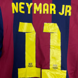 Shop 2014/15 BARCELONA NEYMAR JR #11 HOME SHIRT (S) NIKE, classic football shirts, vintage football shirts & retro soccer jerseys at Cult Kits