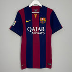 Shop 2014/15 BARCELONA NEYMAR JR #11 HOME SHIRT (S) NIKE, classic football shirts, vintage football shirts & retro soccer jerseys at Cult Kits