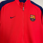 Shop 2014/15 BARCELONA TRACK JACKET (L) NIKE, classic football shirts, vintage football shirts & retro soccer jerseys at Cult Kits