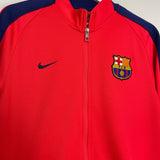 Shop 2014/15 BARCELONA TRACK JACKET (L) NIKE, classic football shirts, vintage football shirts & retro soccer jerseys at Cult Kits