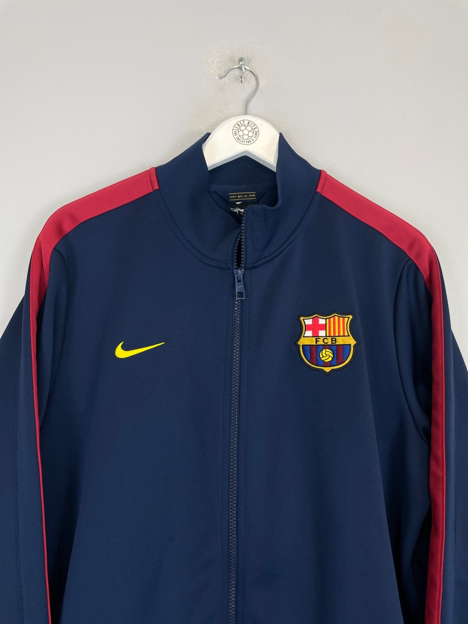 Shop 2014/15 BARCELONA TRACKSUIT TOP (XL) NIKE, classic football shirts, vintage football shirts & retro soccer jerseys at Cult Kits