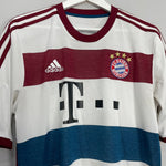 Shop 2014/15 BAYERN MUNICH AWAY SHIRT (L) ADIDAS, classic football shirts, vintage football shirts & retro soccer jerseys at Cult Kits