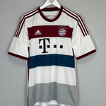 2014/15 BAYERN MUNICH AWAY SHIRT (M) ADIDAS - Cult Kits - Medium - Buy Vintage Football Shirts, Authentic Retro Football Shirts For Sale, Classic Football Shirts & Soccer Jersey