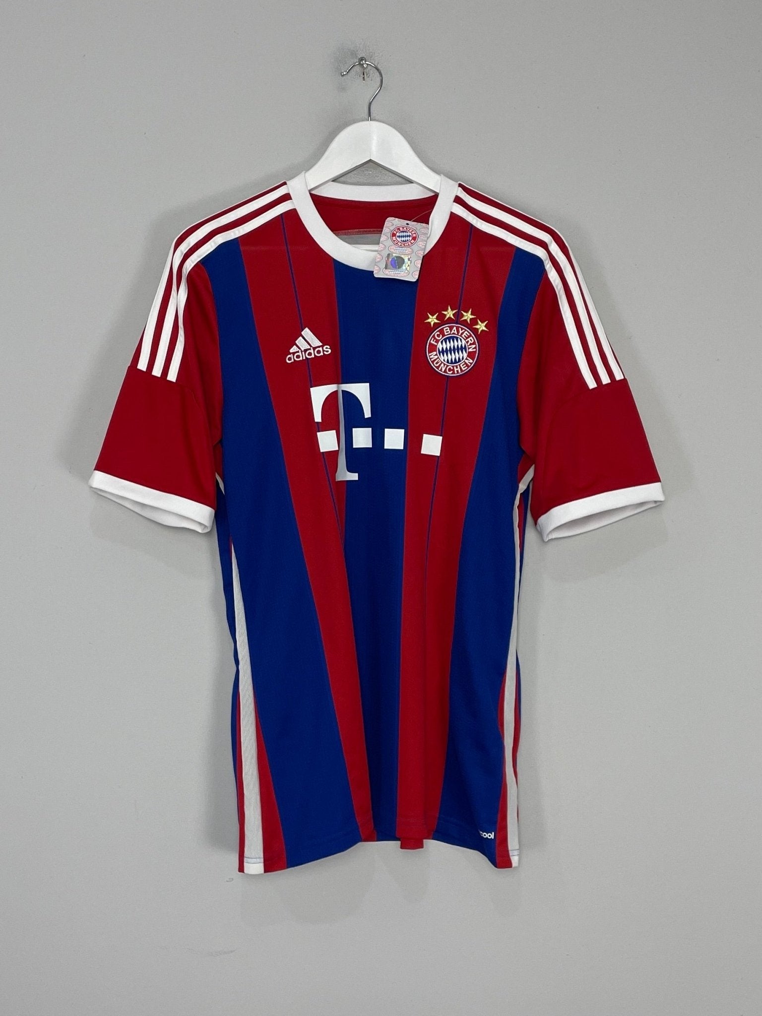 Shop 2014/15 BAYERN MUNICH *BNWT* HOME SHIRT (L) ADIDAS, classic football shirts, vintage football shirts & retro soccer jerseys at Cult Kits