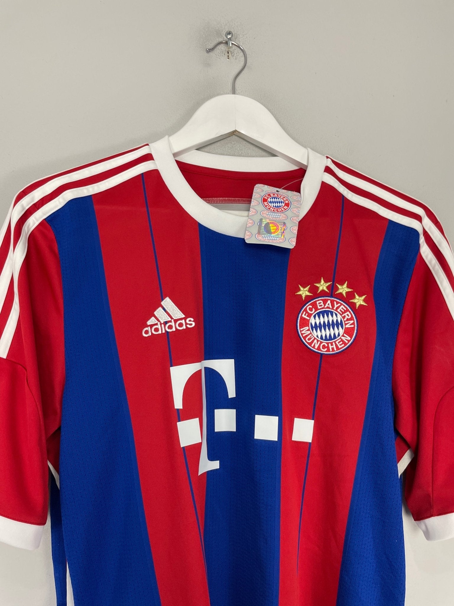 Shop 2014/15 BAYERN MUNICH *BNWT* HOME SHIRT (L) ADIDAS, classic football shirts, vintage football shirts & retro soccer jerseys at Cult Kits