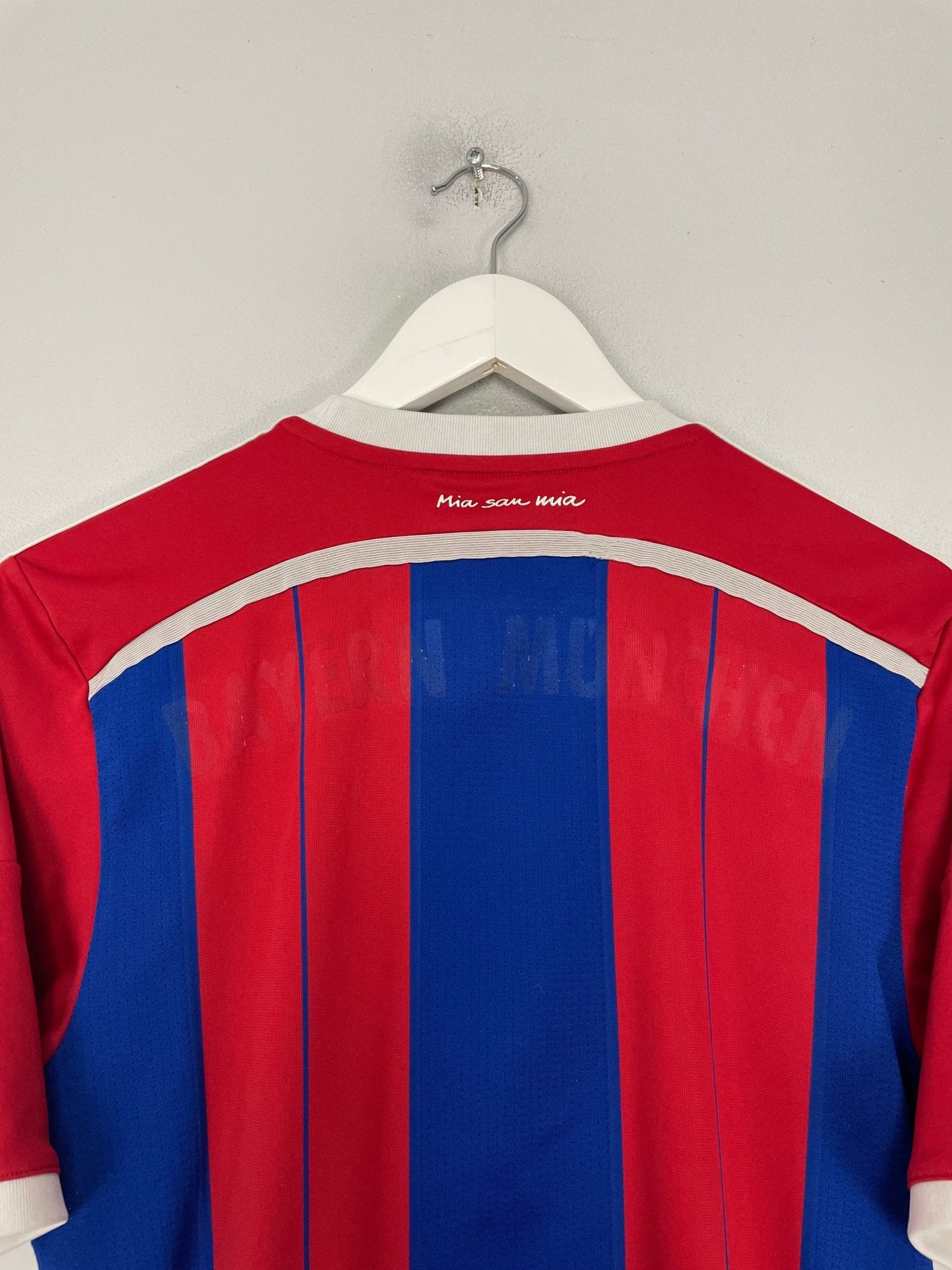 Shop 2014/15 BAYERN MUNICH HOME SHIRT (M) ADIDAS, classic football shirts, vintage football shirts & retro soccer jerseys at Cult Kits
