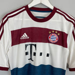 Shop 2014/15 BAYERN MUNICH LEWANDOWSKI #9 AWAY SHIRT (M) ADIDAS, classic football shirts, vintage football shirts & retro soccer jerseys at Cult Kits