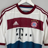 Shop 2014/15 BAYERN MUNICH LEWANDOWSKI #9 AWAY SHIRT (M) ADIDAS, classic football shirts, vintage football shirts & retro soccer jerseys at Cult Kits