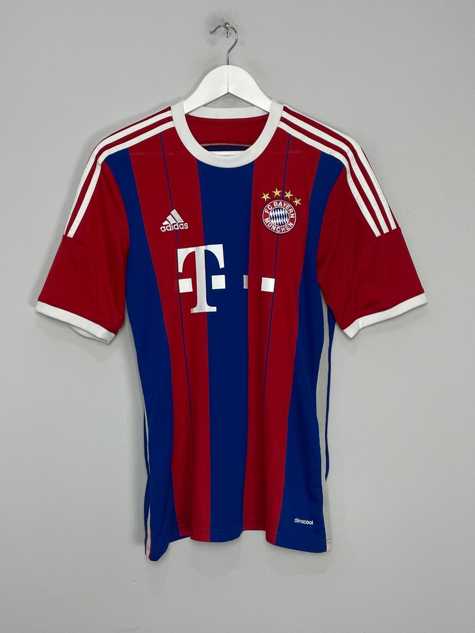 Shop 2014/15 BAYERN MUNICH LEWANDOWSKI #9 HOME SHIRT (M) ADIDAS, classic football shirts, vintage football shirts & retro soccer jerseys at Cult Kits