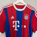 Shop 2014/15 BAYERN MUNICH LEWANDOWSKI #9 HOME SHIRT (M) ADIDAS, classic football shirts, vintage football shirts & retro soccer jerseys at Cult Kits