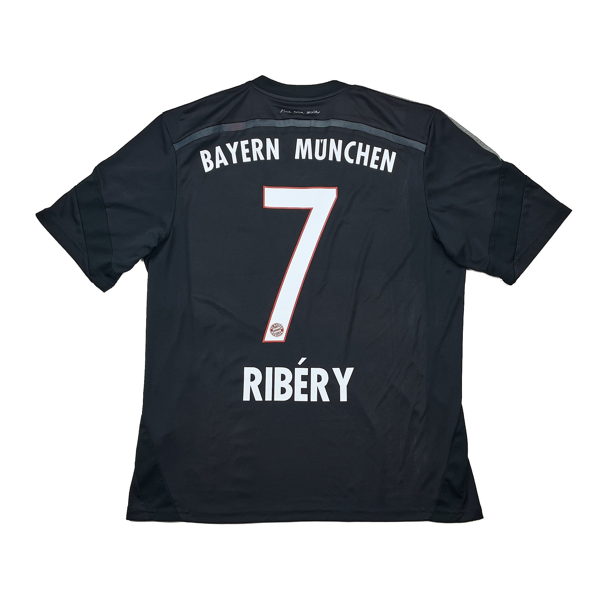 Buy 2014/15 Bayern Munich Ribery 7 Third Shirt (L) Adidas ~ Free worldwide shipping available ~ Authentic Vintage Football Shirts from Cult Kits