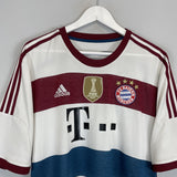 Shop 2014/15 BAYERN MUNICH ROBBEN #10 AWAY SHIRT (XL) ADIDAS, classic football shirts, vintage football shirts & retro soccer jerseys at Cult Kits